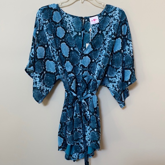 Buddy Love River Romper Blues - Picture 5 of 8